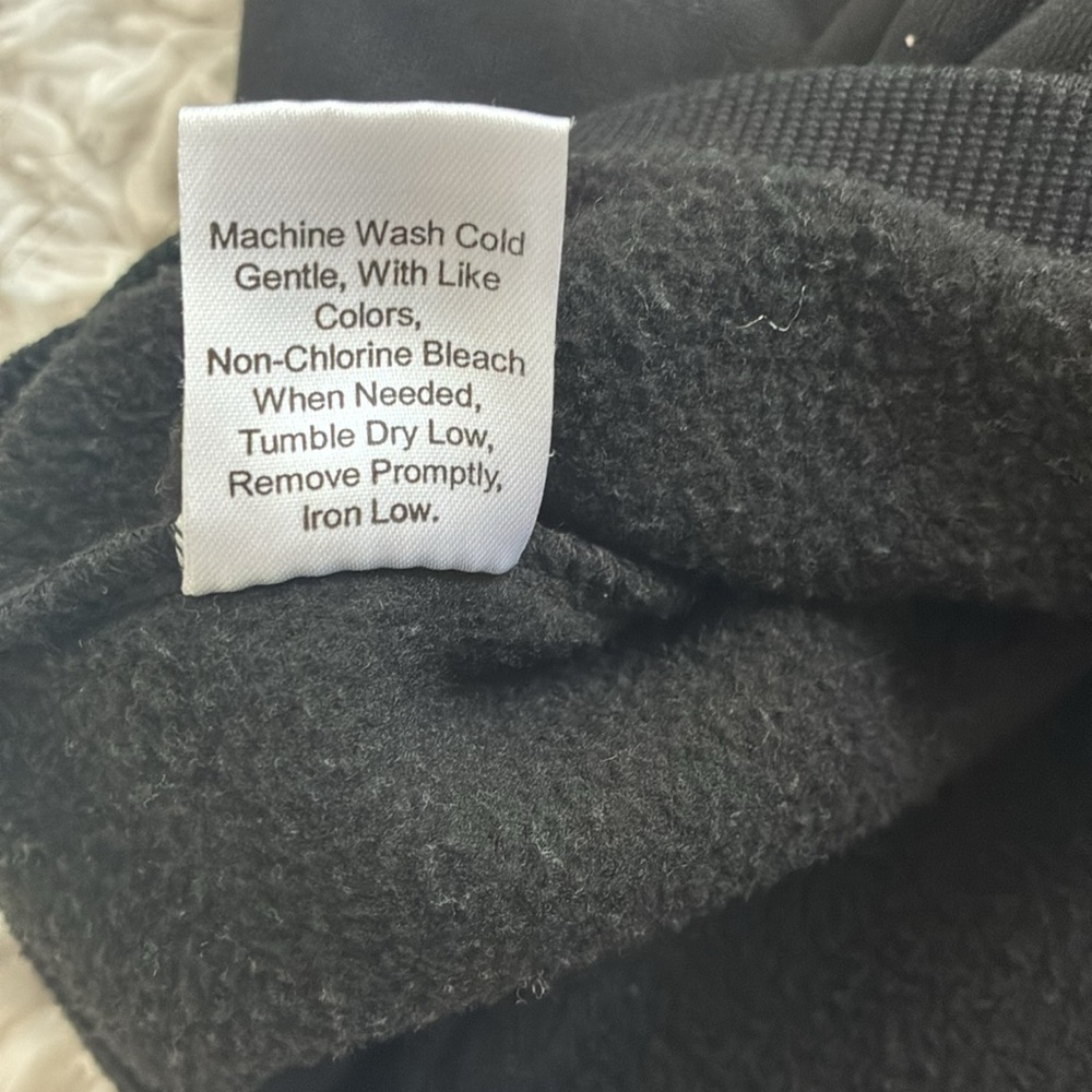 SHEIN Black Statement Hoodie - Picture 6 of 6